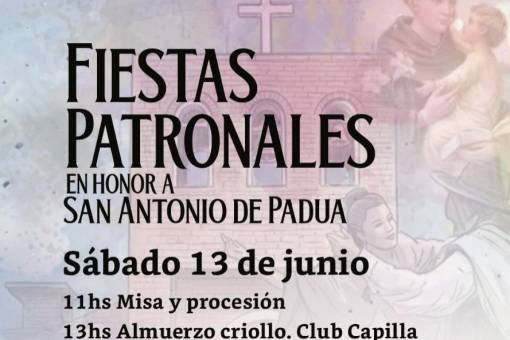 13 DE JUNIO: FIESTAS PATRONALES DE CAPILLA DEL MONTE